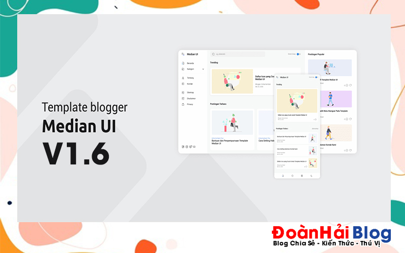 Download Median UI v1.6 Blogger Template Miễn Phí