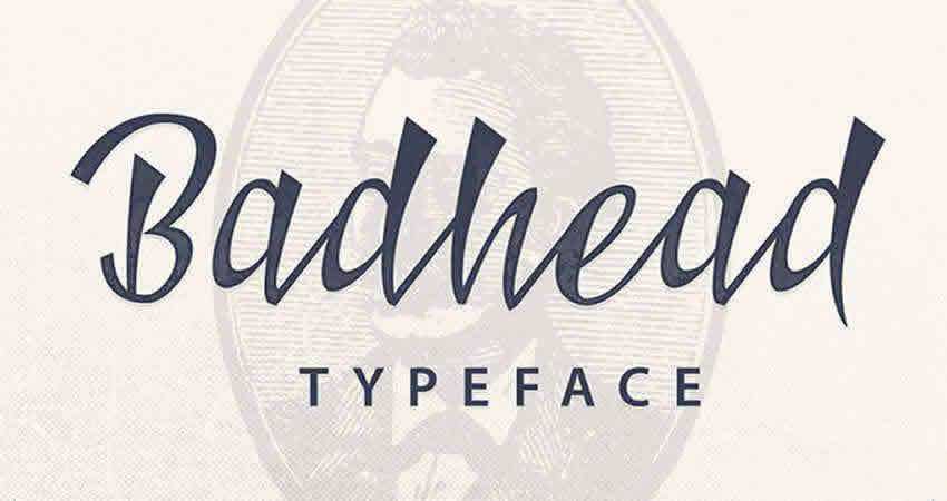 Serif Free Font Designers Creatives Badhead Typeface