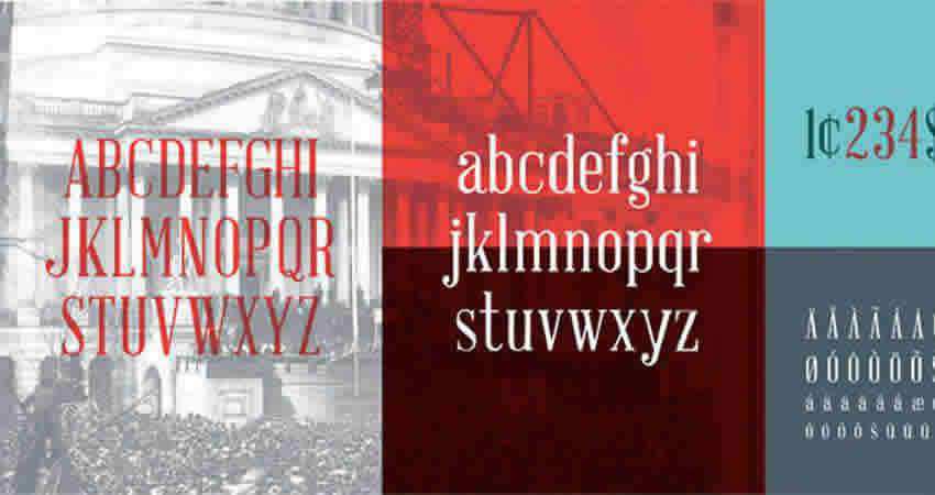 Serif Free Font Designers Creatives Abraham Lincoln Serif