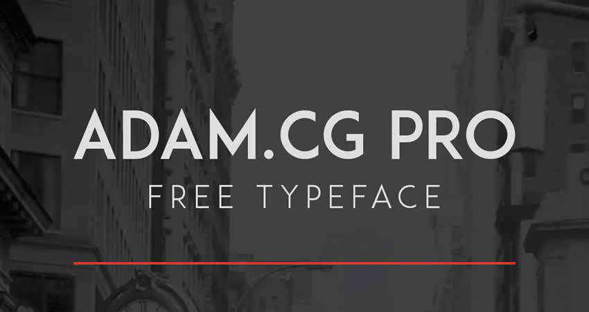 Sans Serif Free Font Designers Creatives Adam Pro Sans Serif