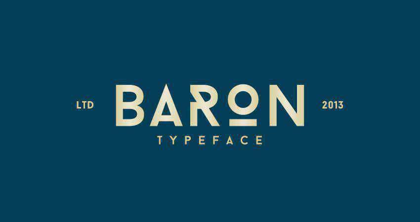 Slab Serif Free Font Designers Creatives Baron Sans Serif