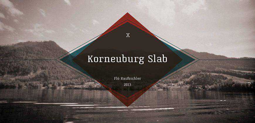 Korneuburg Slab free clean font typeface