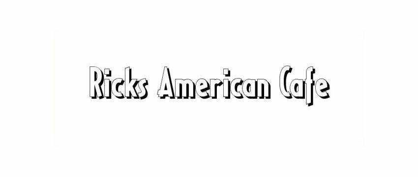 Ricks American Cafe Font Chunky 3d Free Font