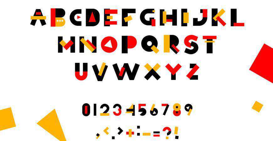Simbox Geometric logo font typeface logotype
