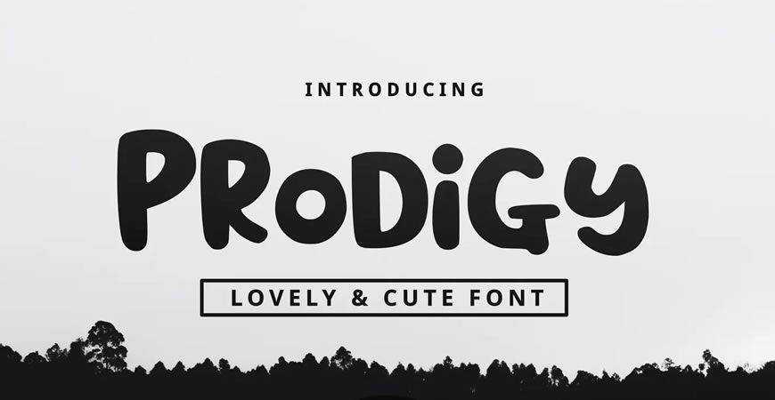Prodigy Handmade logo font typeface logotype