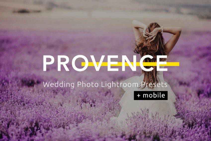 Cài đặt trước Lightroom Ảnh cưới Provence