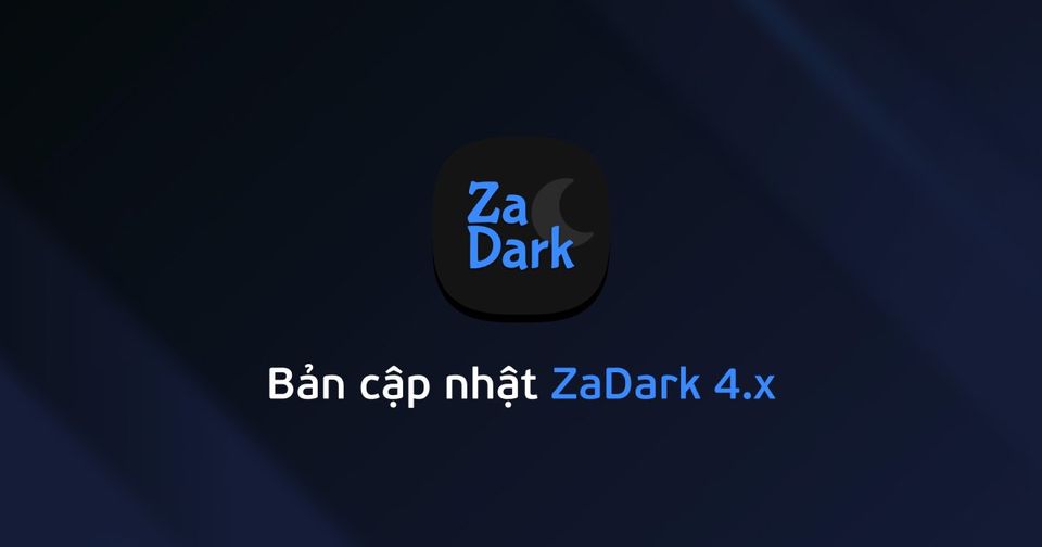 Download Zalo Dark Mode 4.x Mới Nhất 2022