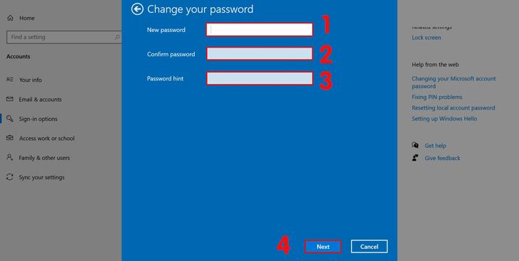 cách cài đặt mật khẩu ứng dụng trên máy tính
