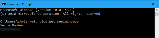 Chạy lệnh WMIC tìm số Serial Number Windows - Ảnh 2