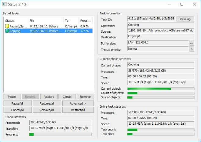 Copy Handler - Best File Transfer Software For PC