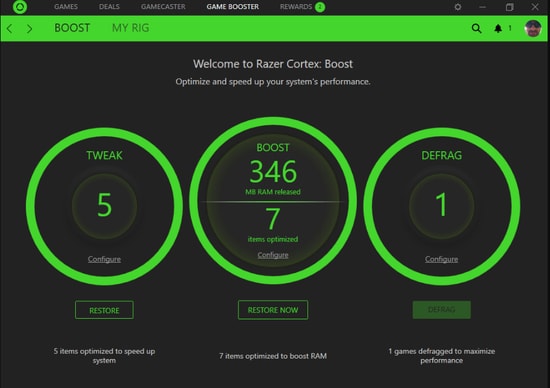 Razer Cortex: Game Booster (A Globally Renowned Game Optimizer For Windows)