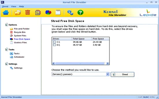 Kernel File Shredder